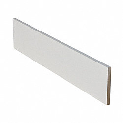 Prefinished Primed Poplar Solid Hardwood 3/4 in thick x 7.25 in wide x 36 in Length Riser